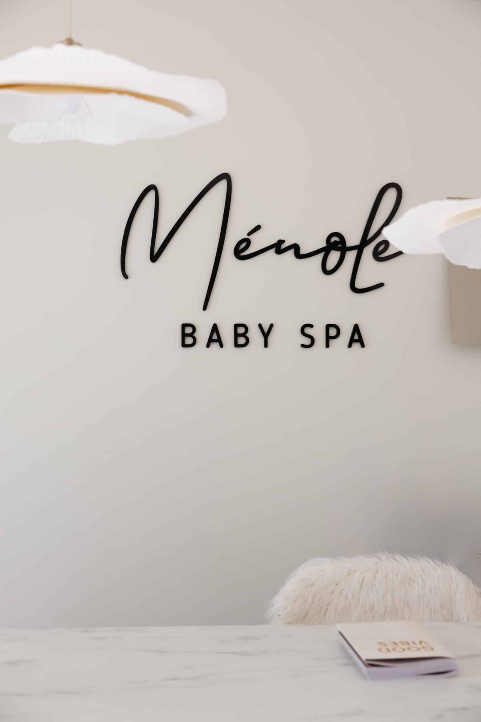Entrée du centre Ménolé Baby Spa Grimbergen