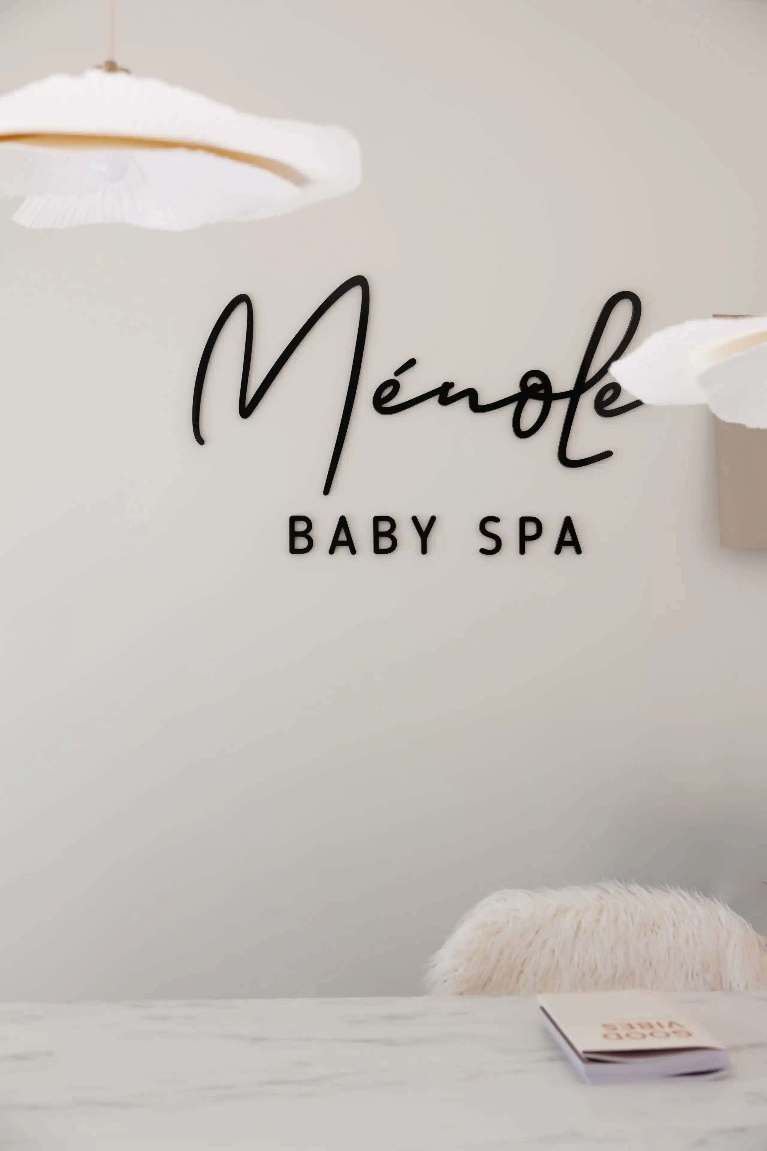 Entrée du centre Ménolé Baby Spa Grimbergen